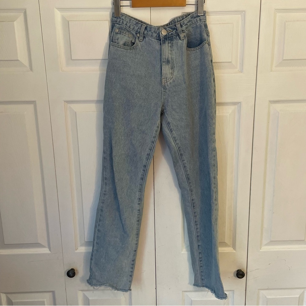 Superdown 100% Cotton Light Wash Blue Jeans 28